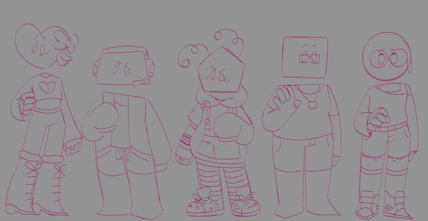 Shapeheads, my designs